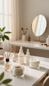 beauty alltag minimalistisch