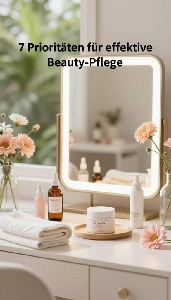 beauty pflege prioritäten