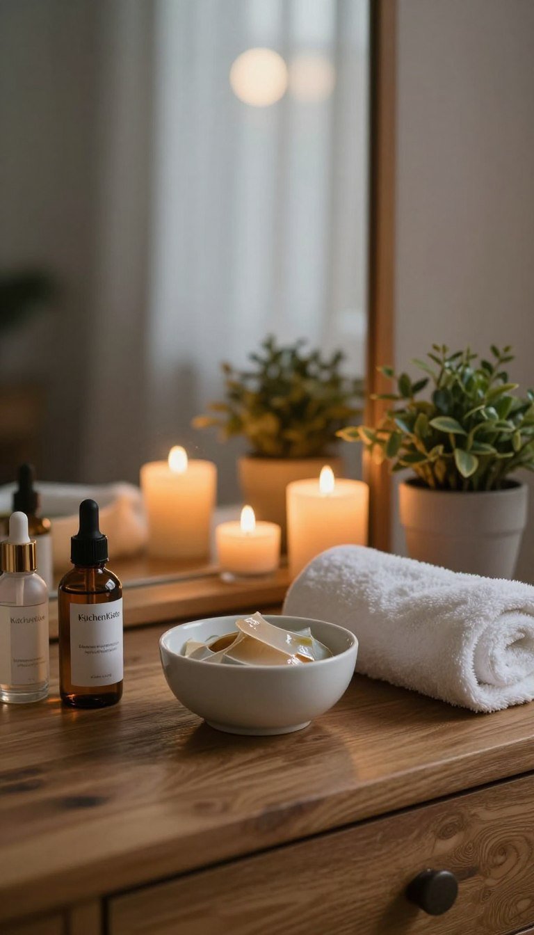 beauty pflege routine abend