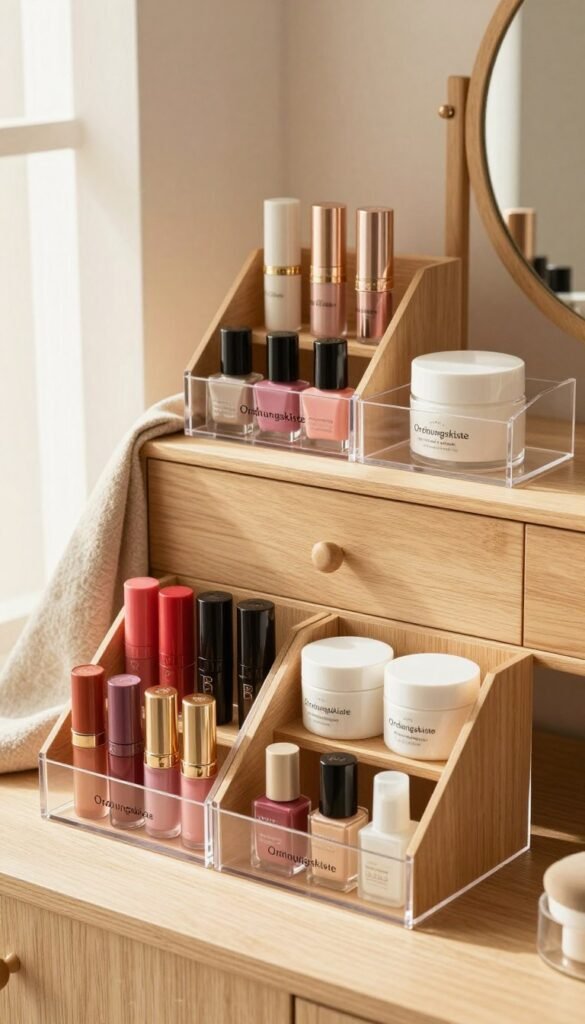 beauty produkte aufbewahrung