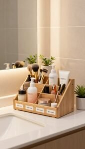 beauty tool aufbewahrung bad