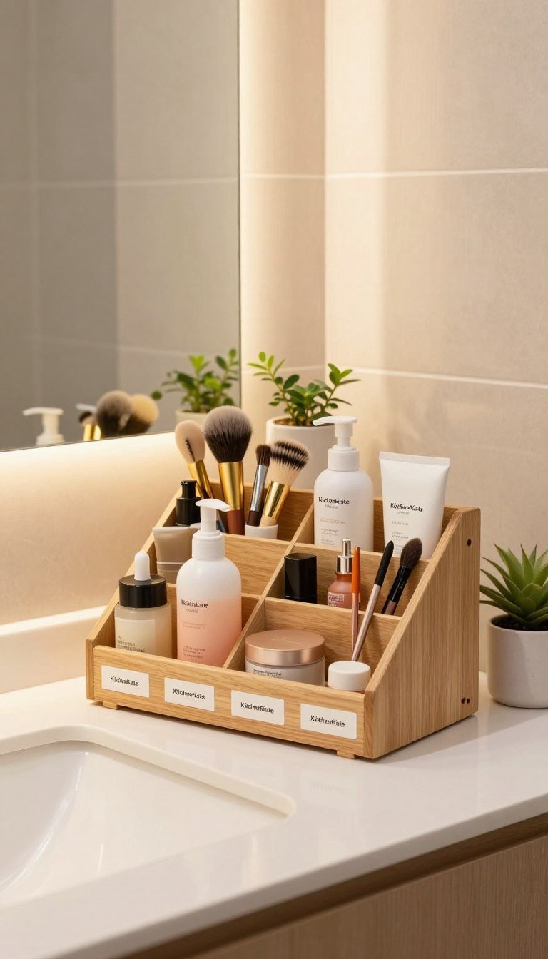 beauty tool aufbewahrung bad