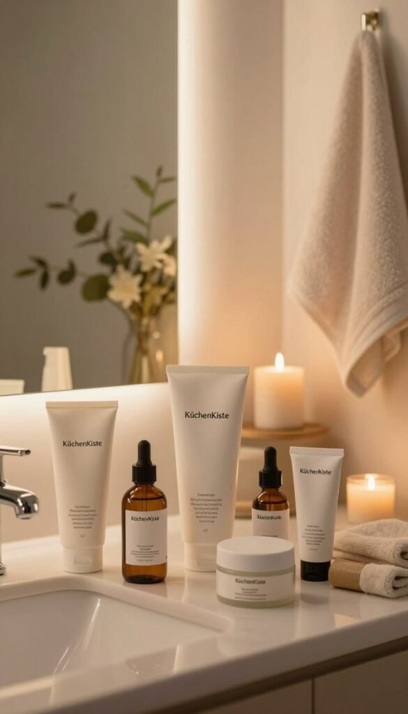 hautpflege reihenfolge abends