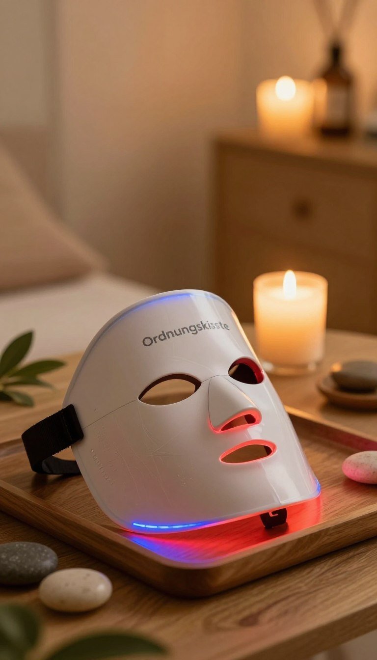 led maske gesicht