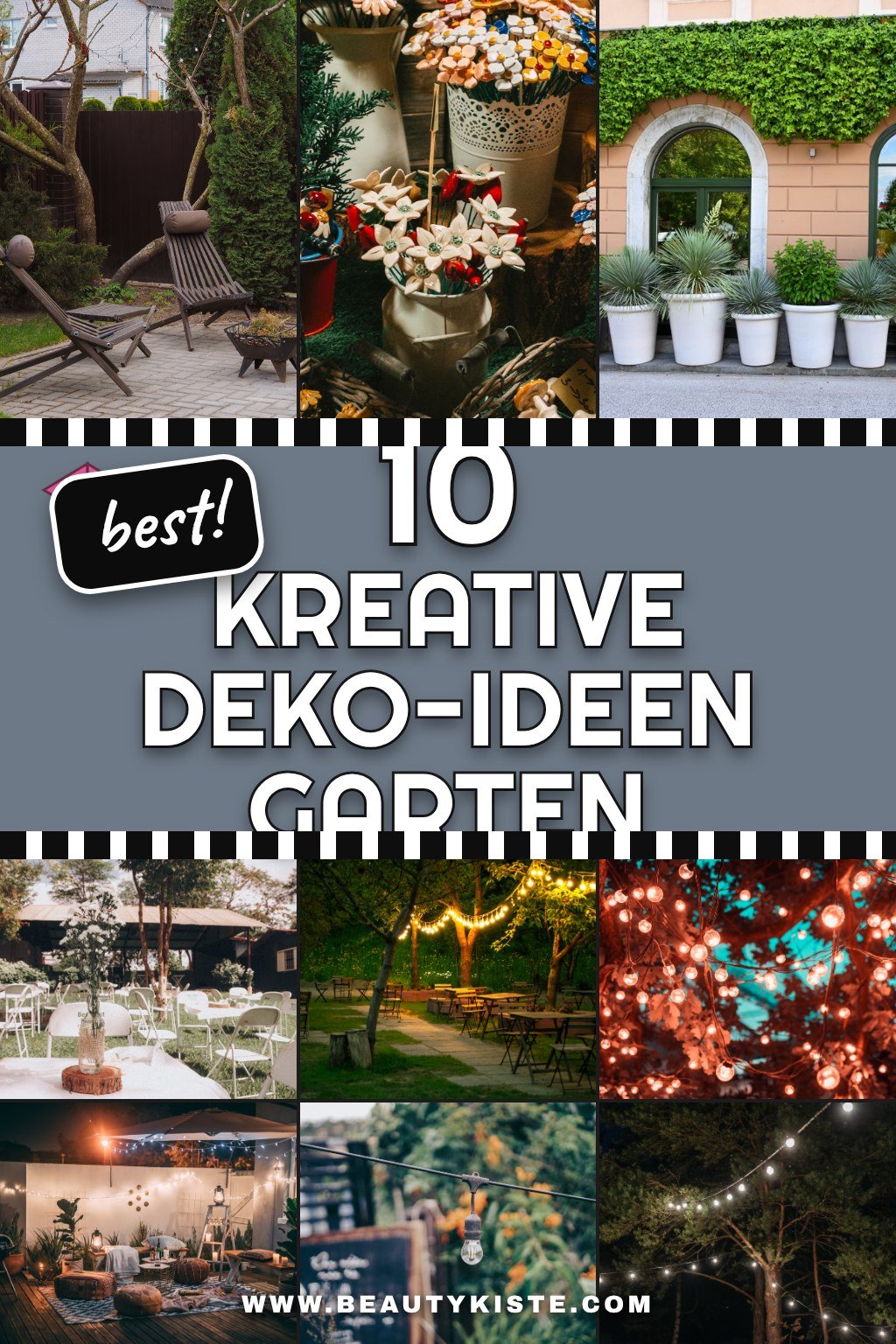 10 kreative Deko-Ideen die deinen Garten verzaubern