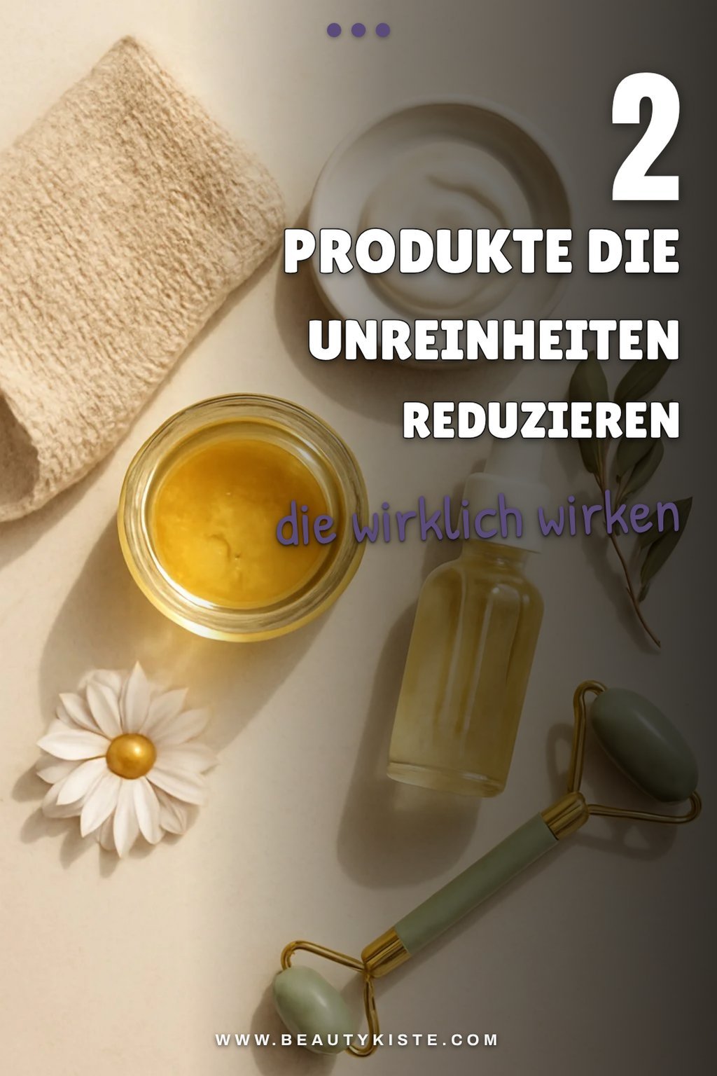 Schluss mit Unreinheiten: Diese 3 Produkte helfen