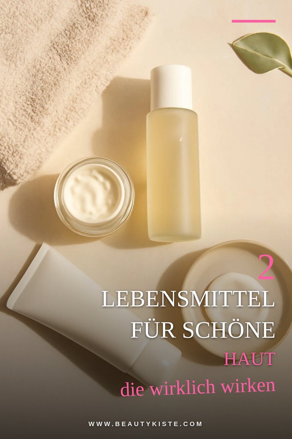 Gesunde Ernährung für Hautpflege