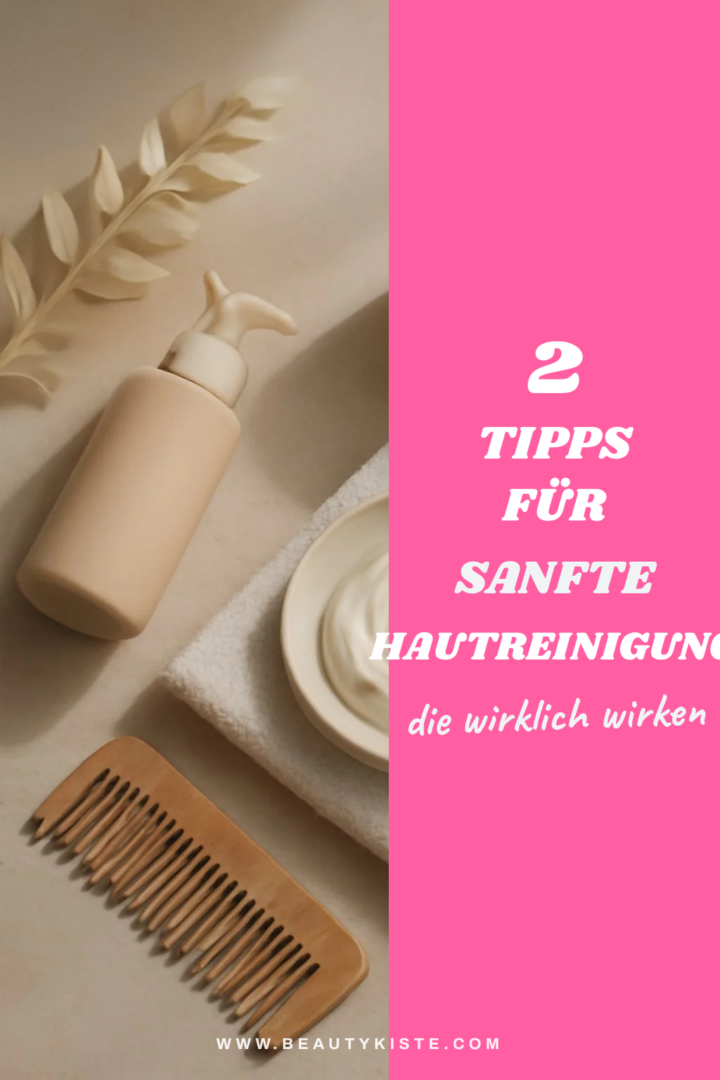 Sanfte Reinigung für empfindliche Haut