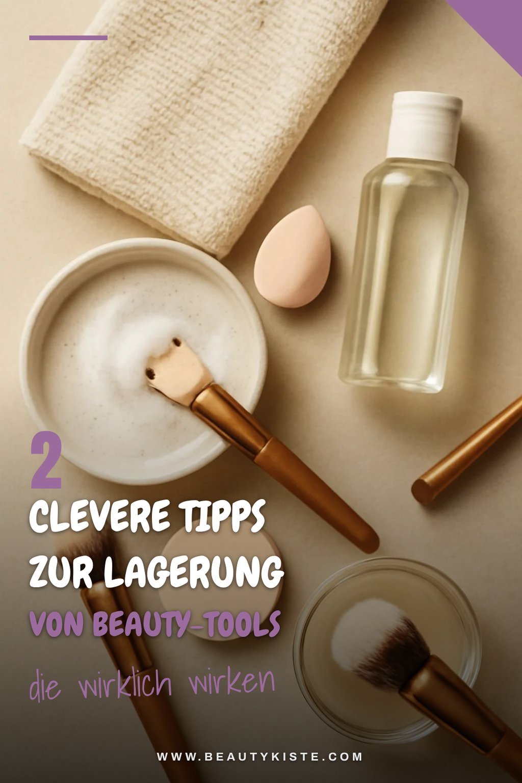 Richtige Lagerung für Hygiene