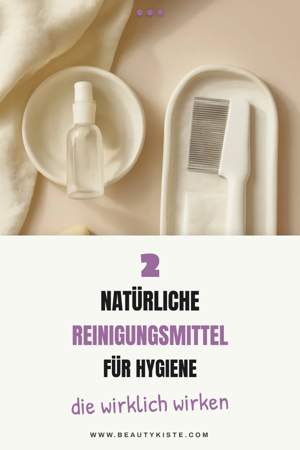 Natürliche Reinigungsmittel für Beauty-Tools