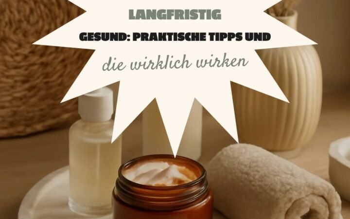 10 Hautpflege langfristig gesund: Praktische Tipps und Produkte