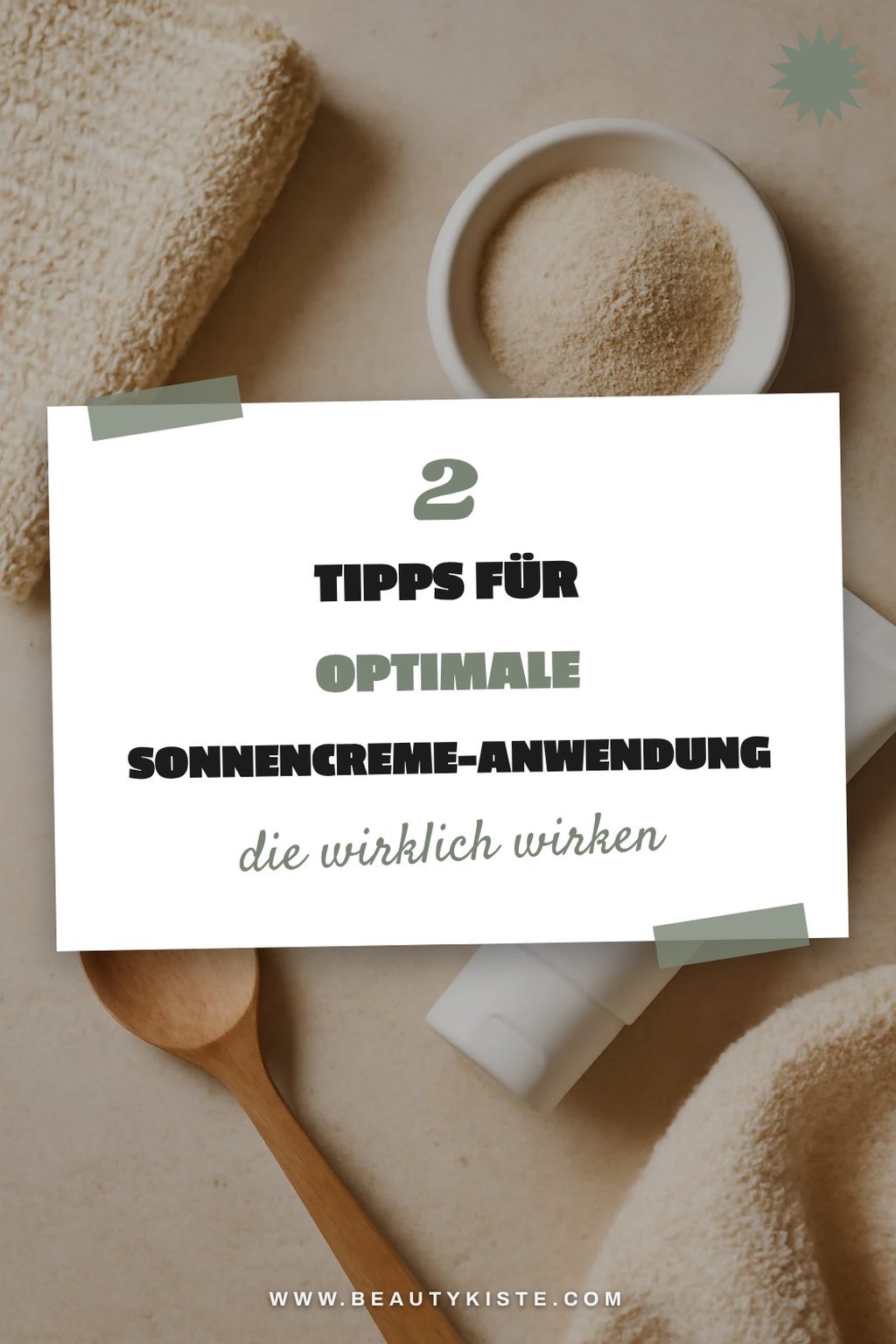 Tipps für die richtige Anwendung von Sonnencreme