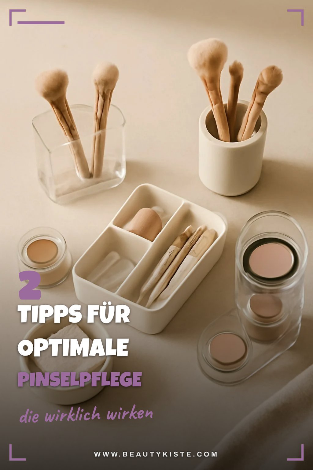 Die besten Tipps für die Pinselpflege