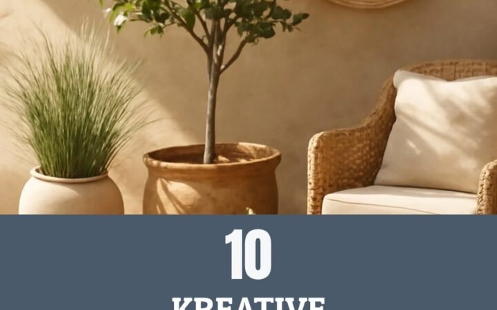 10 kreative Deko-Ideen für deinen Garten, die begeistern