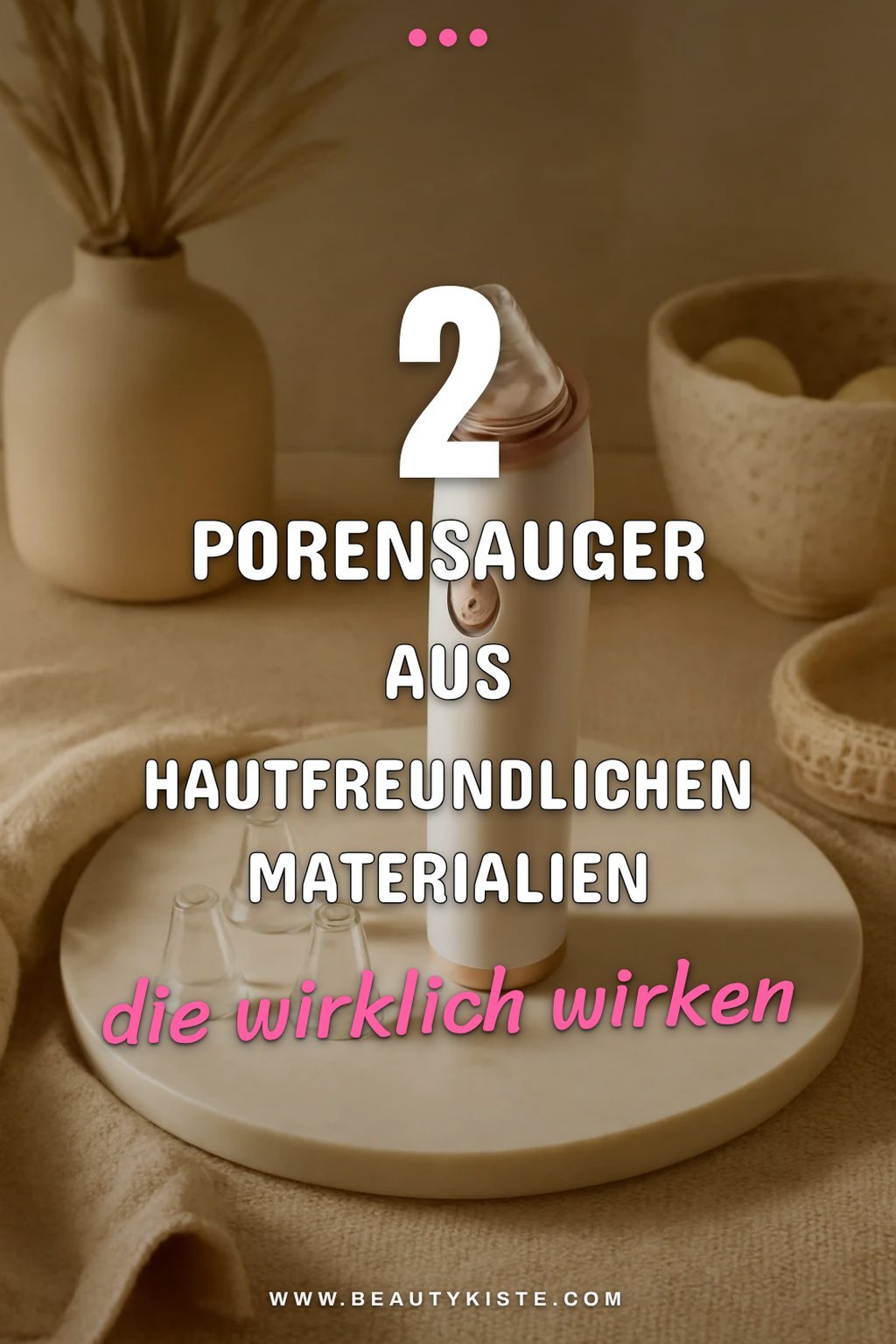Porensauger für empfindliche Haut: Die besten Materialien