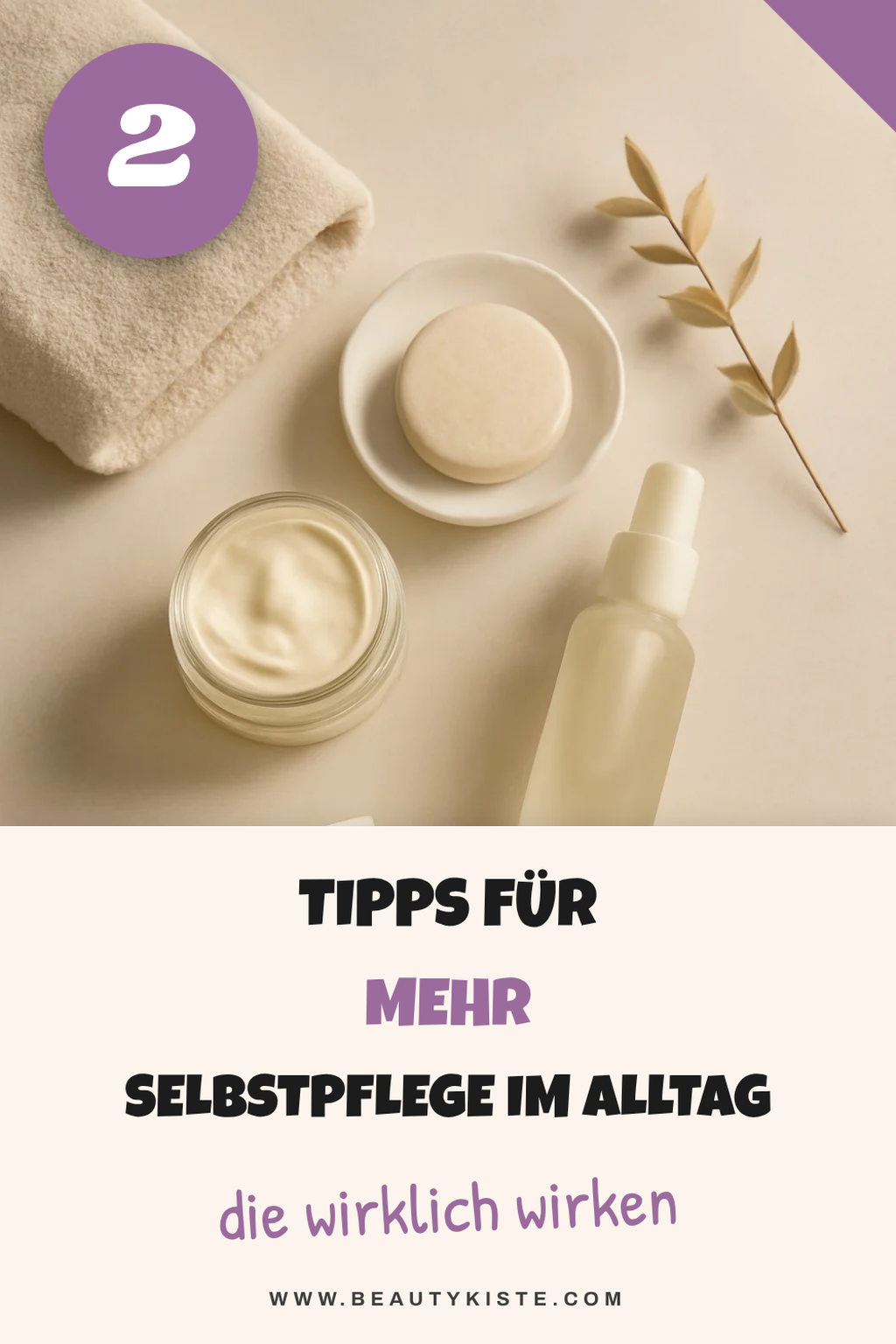Zeit für Selbstpflege einplanen