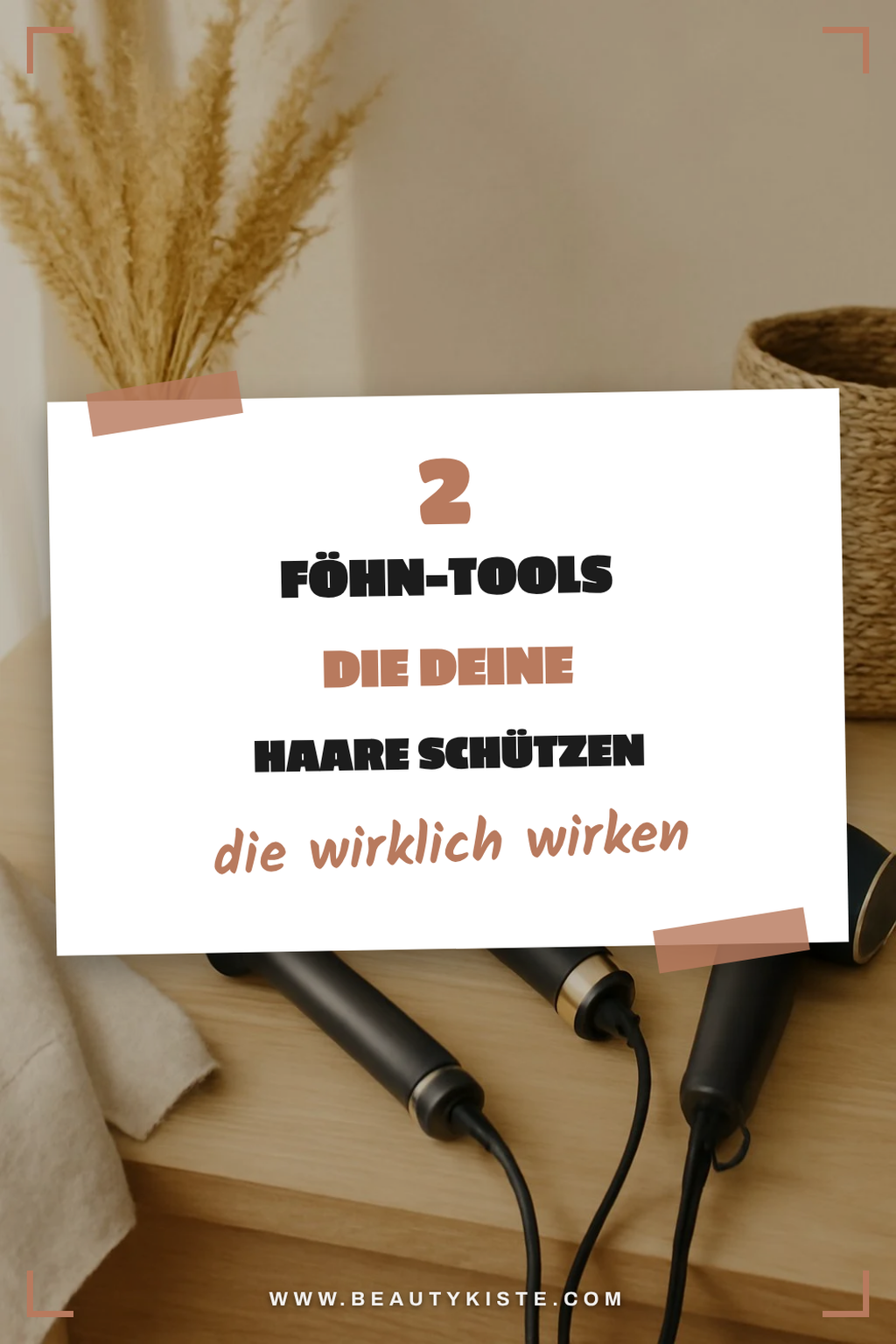 So schützt du deine Haare beim Föhnen