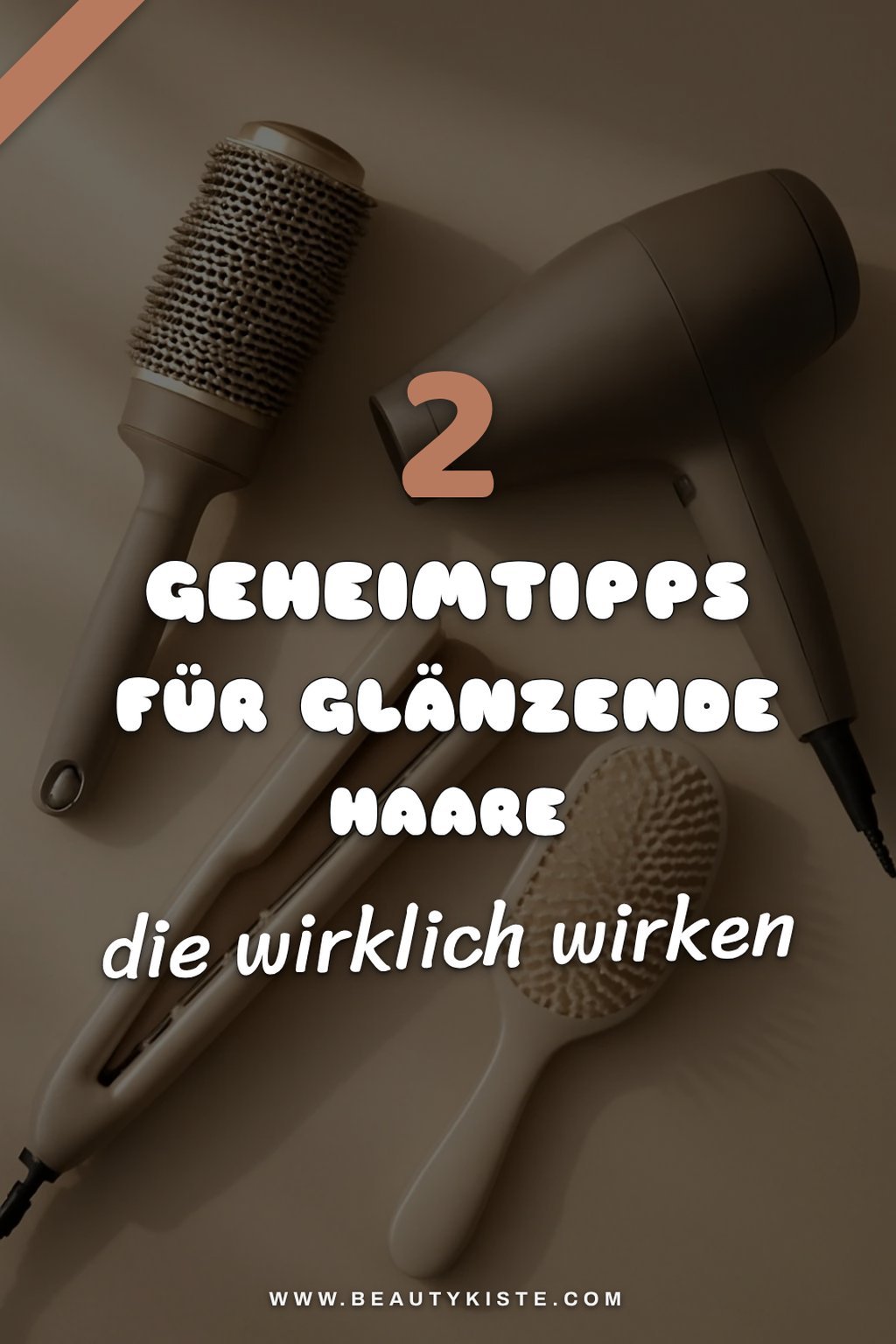 Diese 2 Geheimtipps für glänzende Haare
