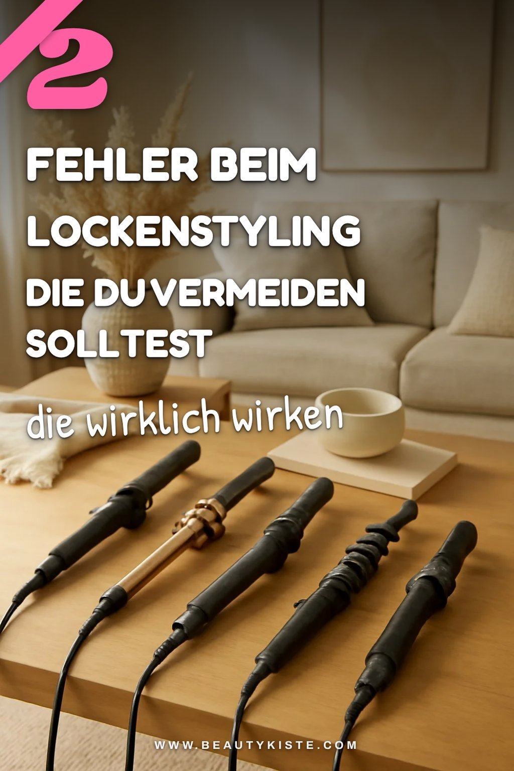 Häufige Fehler beim Lockenstyling vermeiden