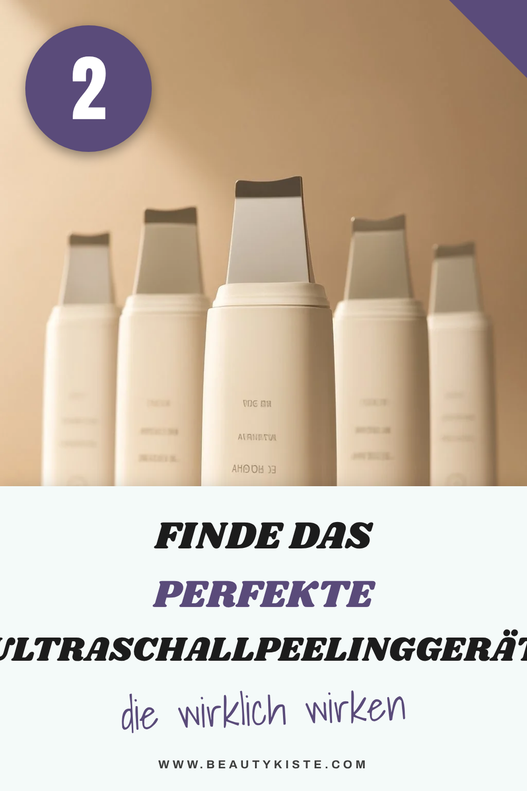 So findest du das perfekte Ultraschallpeelinggerät