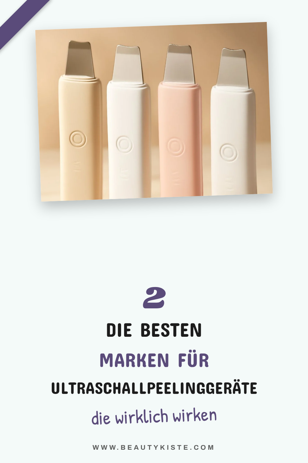 Die besten Marken für Ultraschallpeelinggeräte