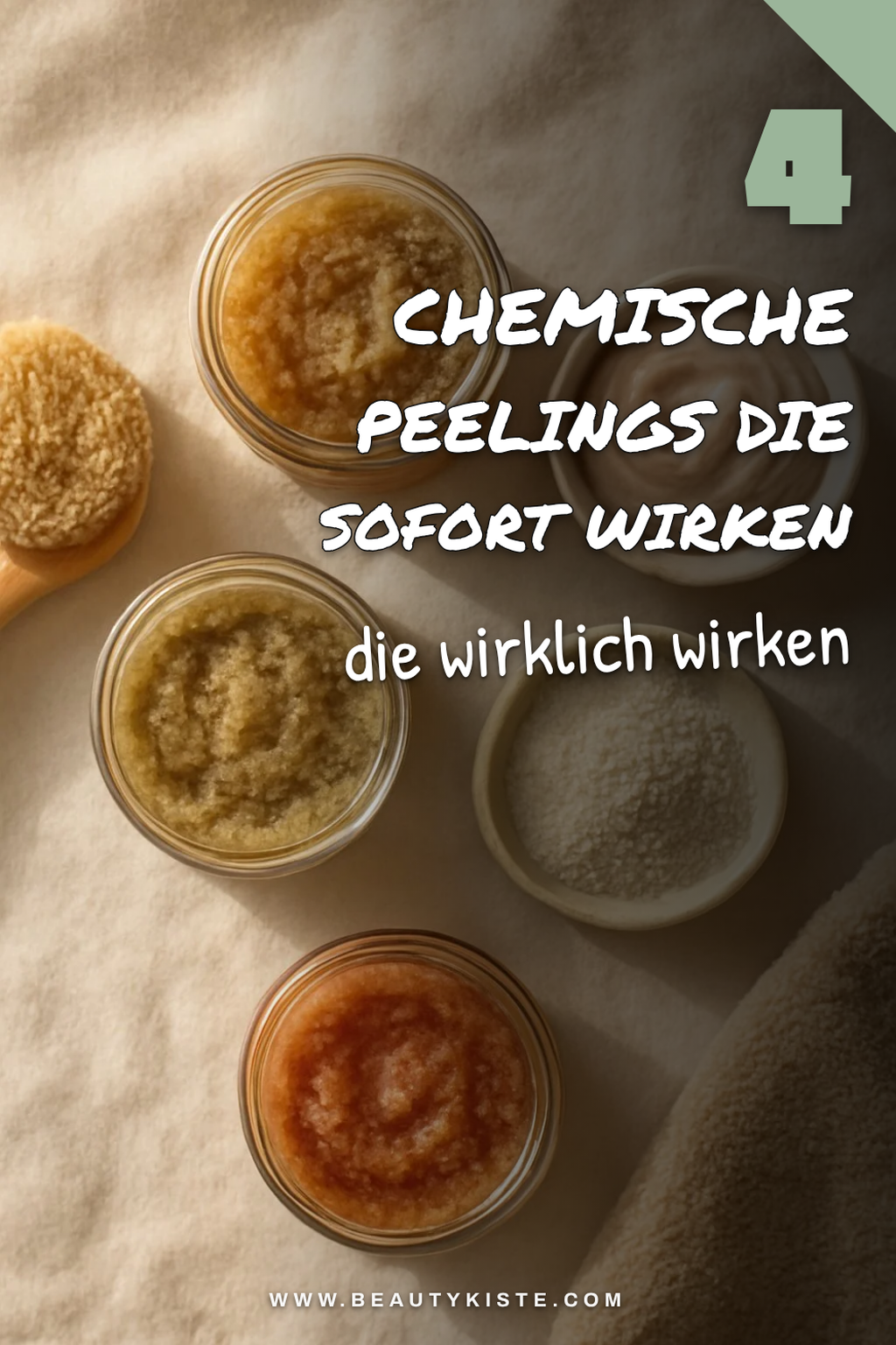Diese 4 chemischen Peelings für schnelle Ergebnisse