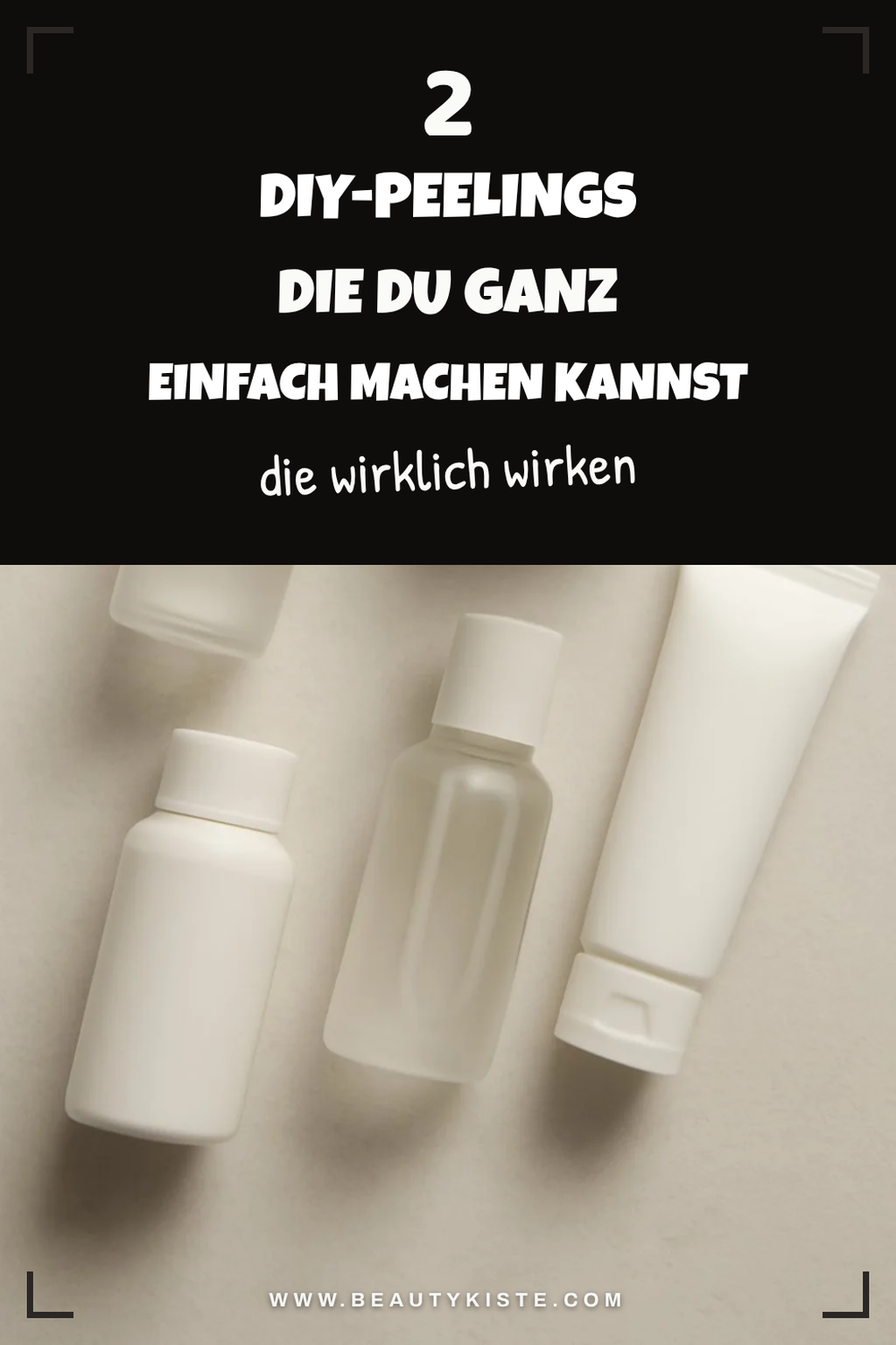 Diese 2 DIY-Peeling-Mischungen für Zuhause