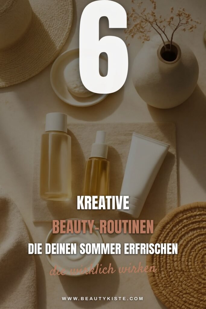 6 kreative Beauty-Routinen die deinen Sommer erfrischen