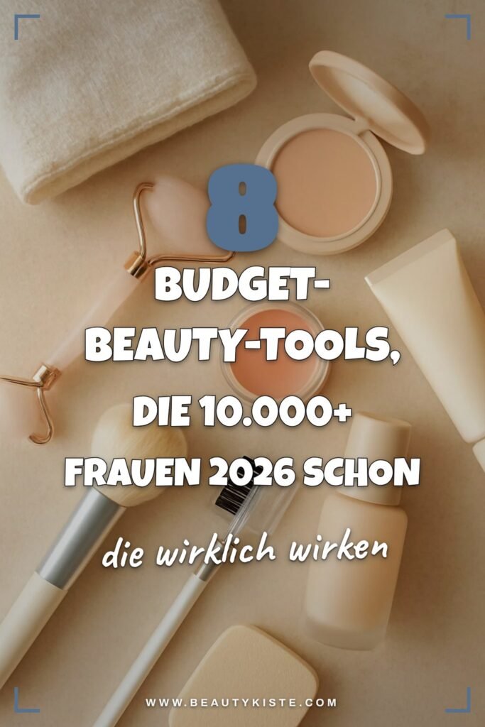 8 Budget-Beauty-Tools, die 10.000+ Frauen 2026 schon umsetzen