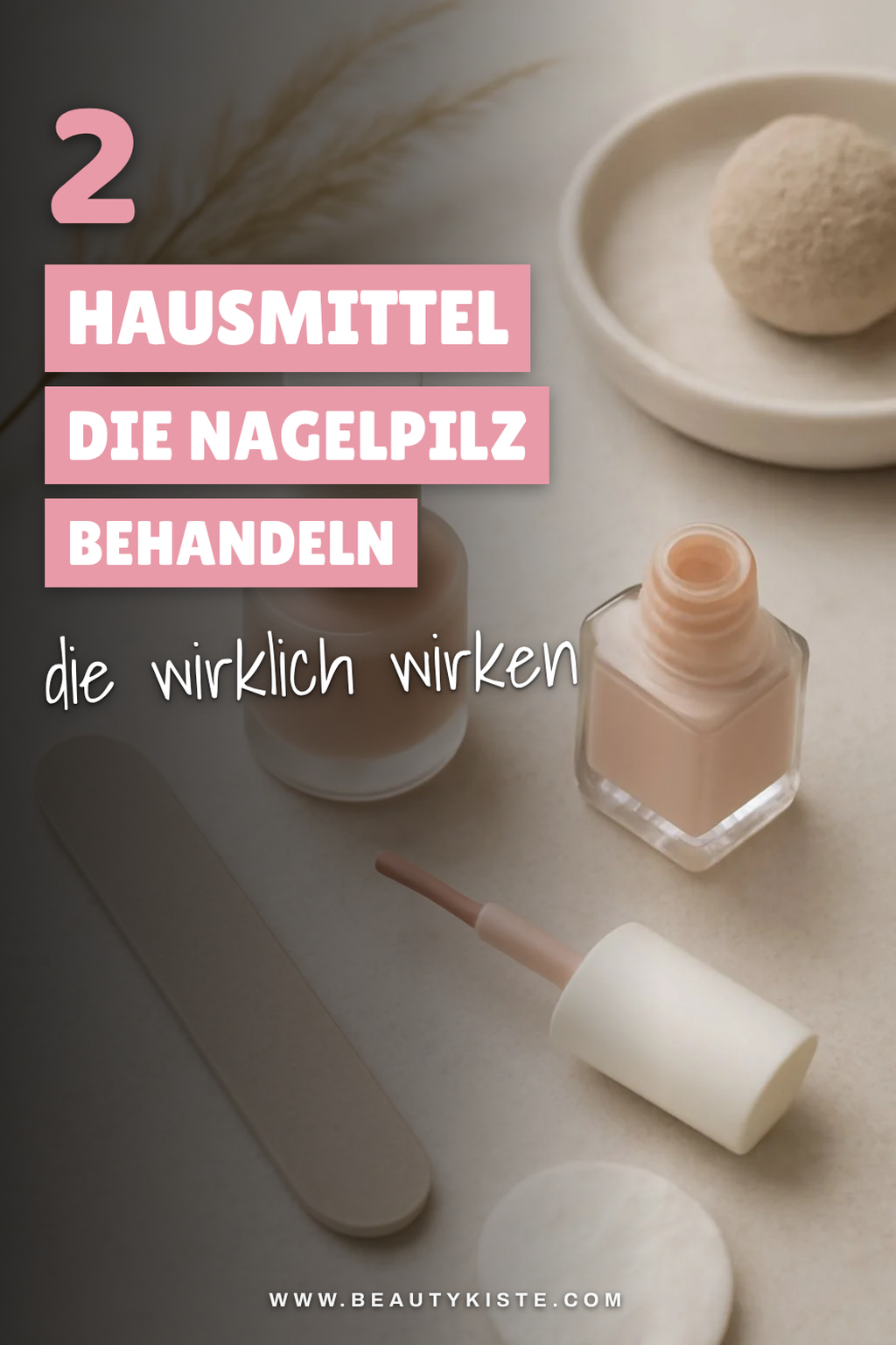 Diese Hausmittel unterstützen die Nagelpilzbehandlung