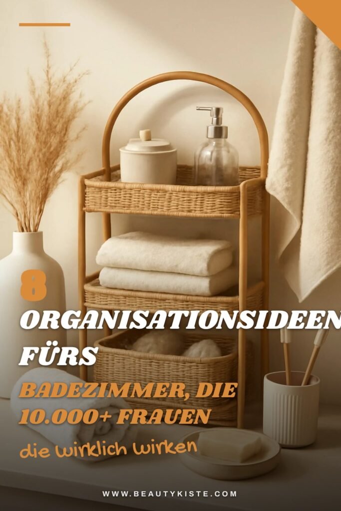 8 Organisationsideen fürs Badezimmer, die 10.000+ Frauen 2026 schon umsetzen