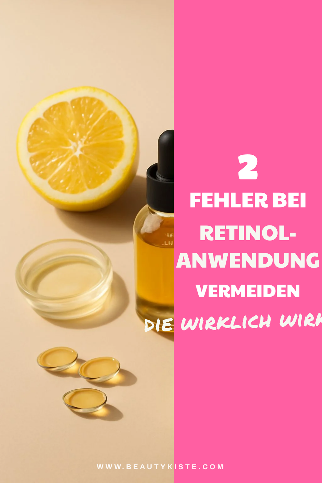Häufige Fehler bei der Anwendung von Retinol
