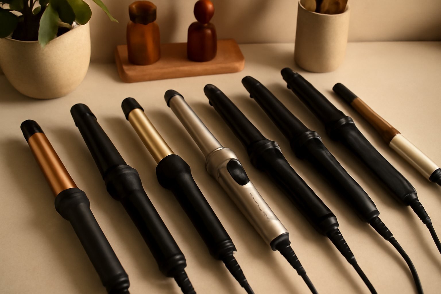 Schnelles Stylen mit Lockenstäben