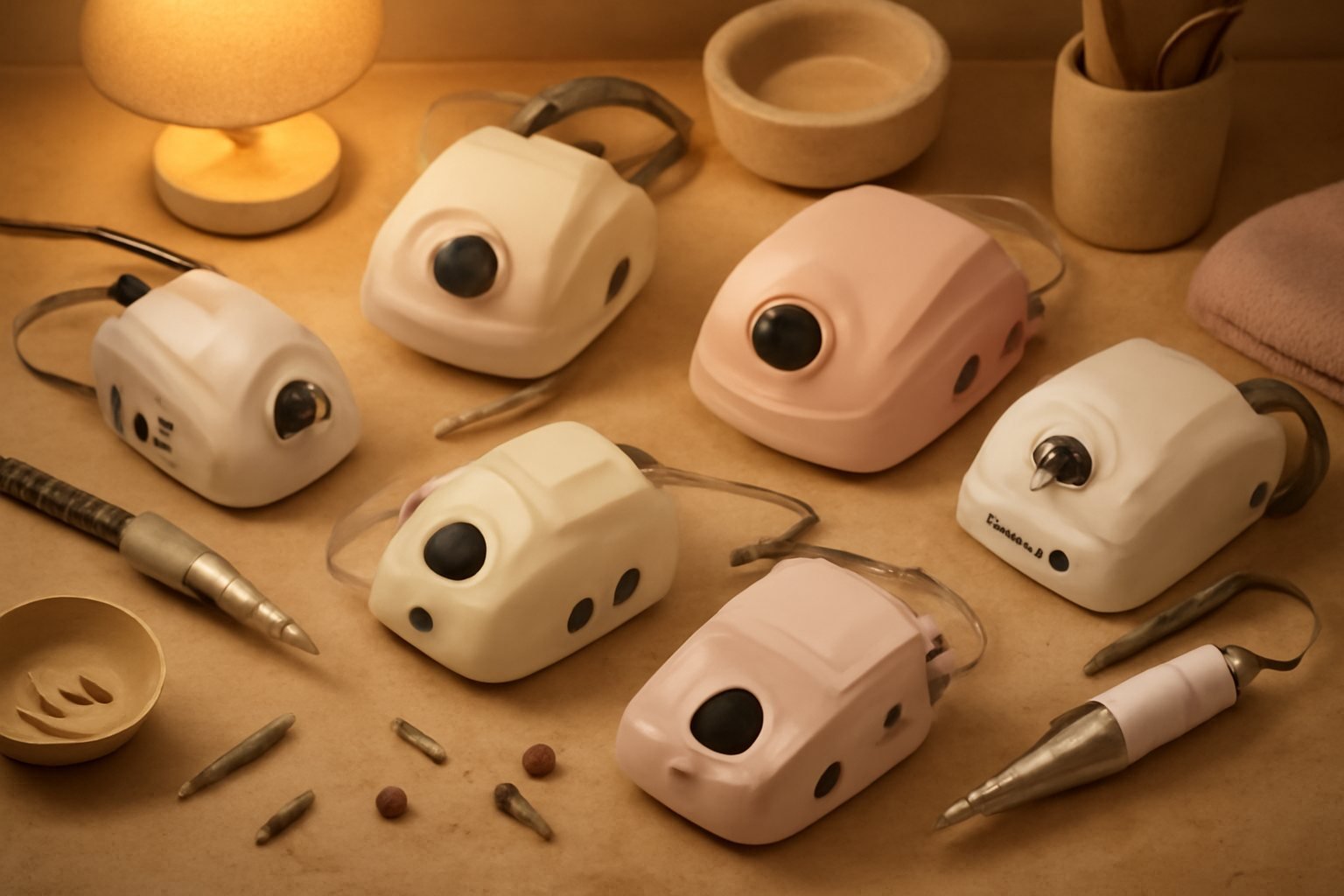 Kompakte Nagelfräser für kleine Studios