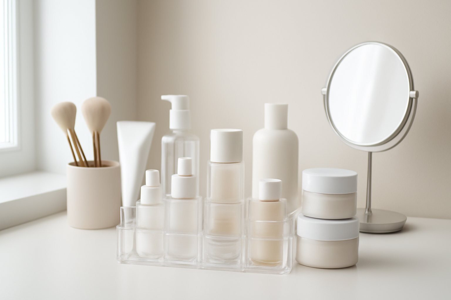 Kreative Aufbewahrungslösungen für dein Make-up
