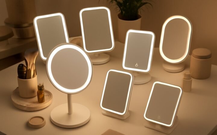 Die 8 besten LED-Kosmetikspiegel für perfektes Make-up