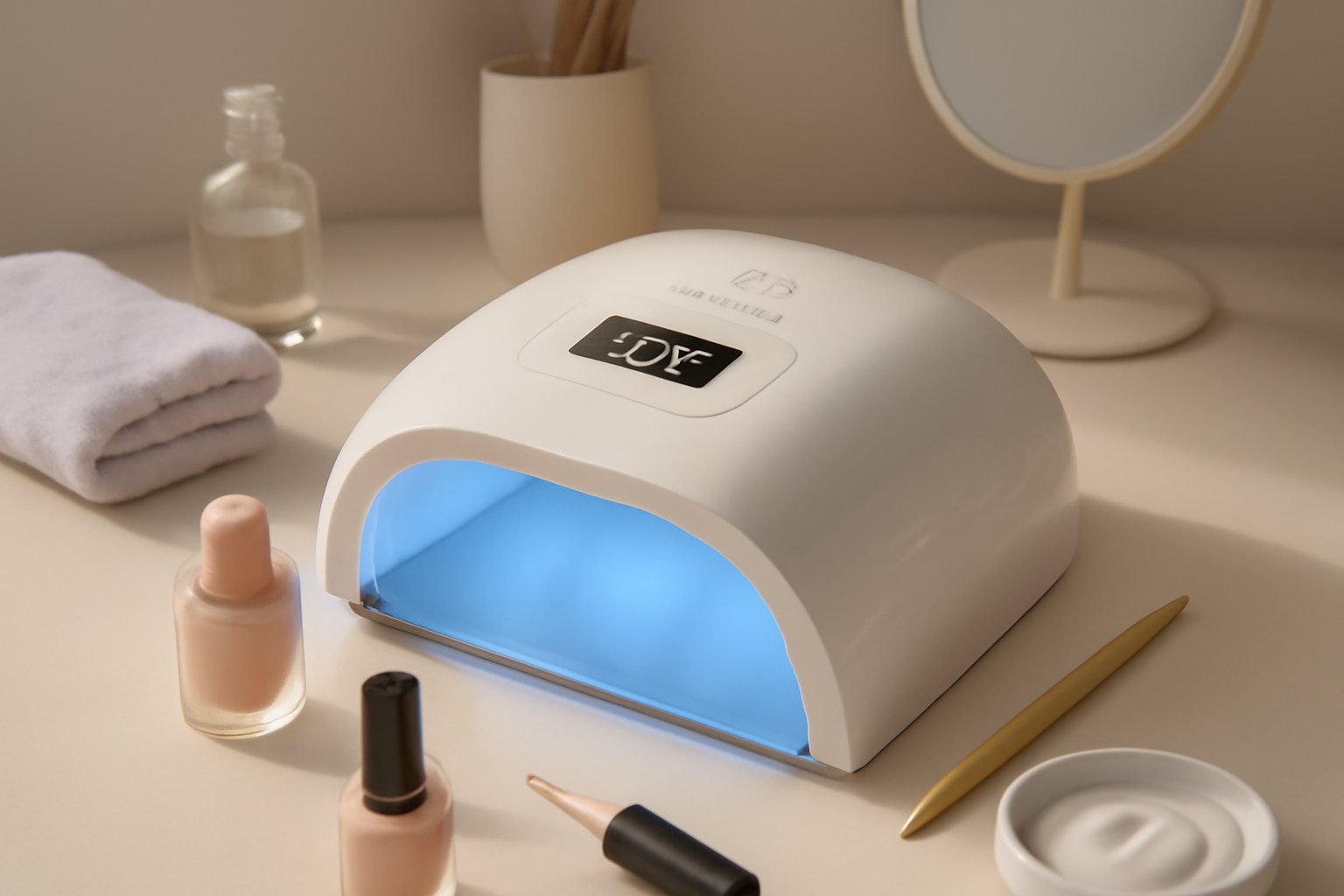 Kompakte UV-Nagellampen für Reisen