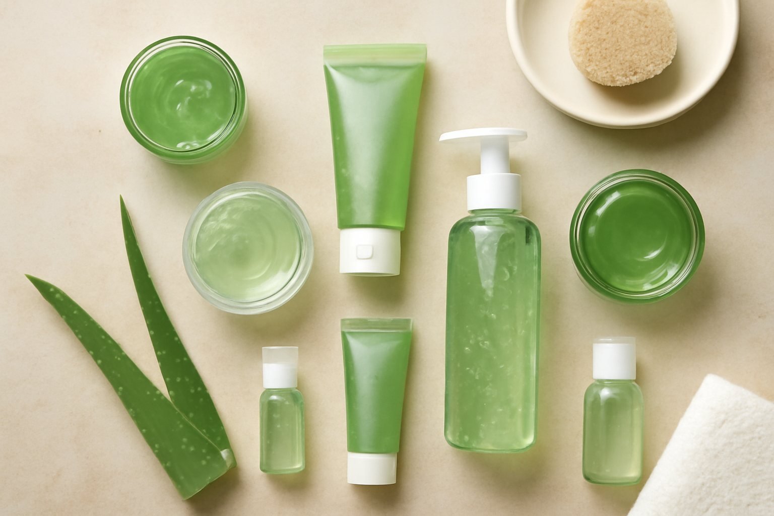 Die 5 besten Aloe Vera Gels für die tägliche Hautpflege