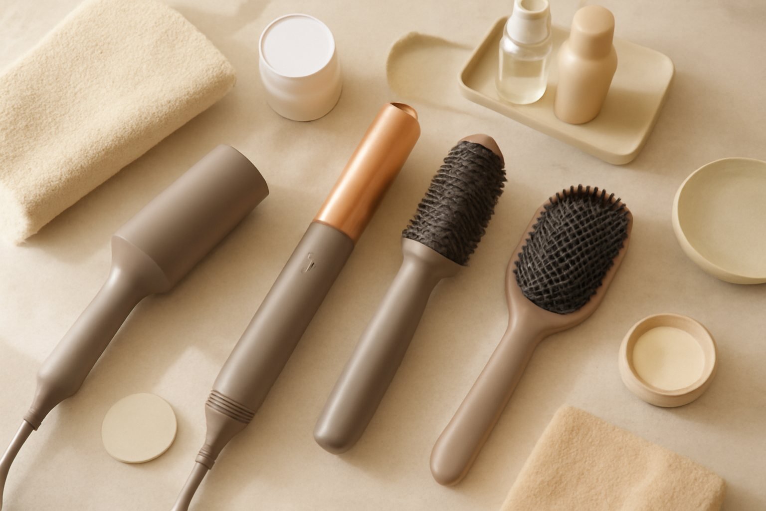 Styling-Tools für gesundes Haar