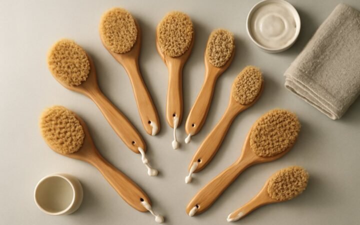 8 effektive Trockenbürsten Sets für Lymphdrainage