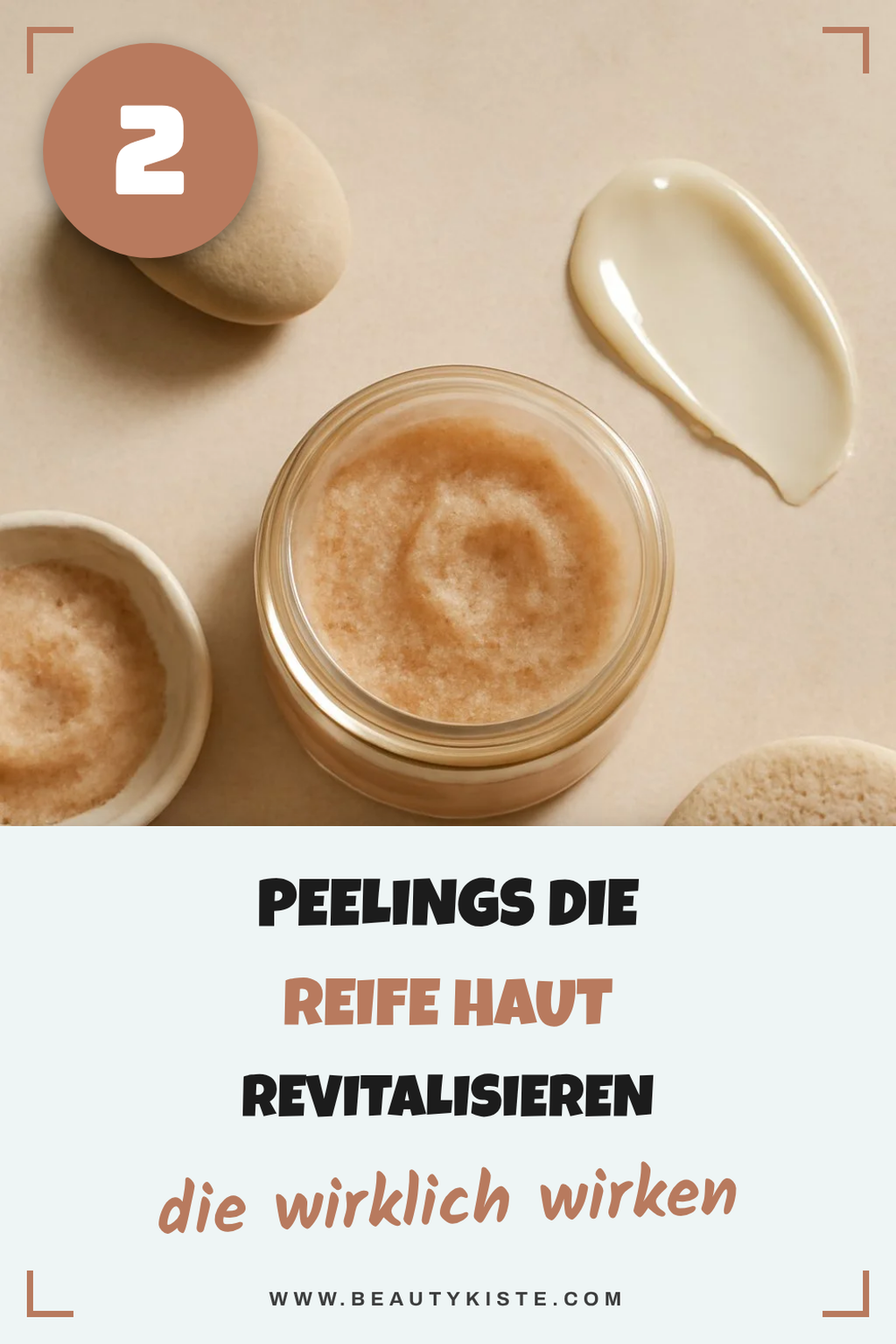 Peelings für reife Haut