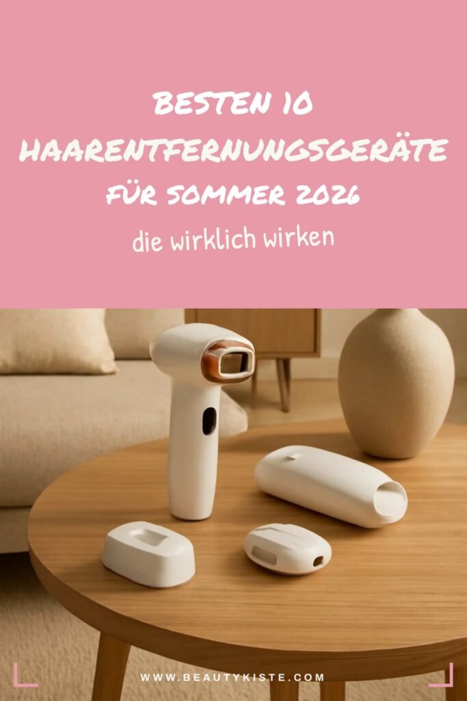 Die besten 10 Haarentfernungsgeräte für den Sommer 2026