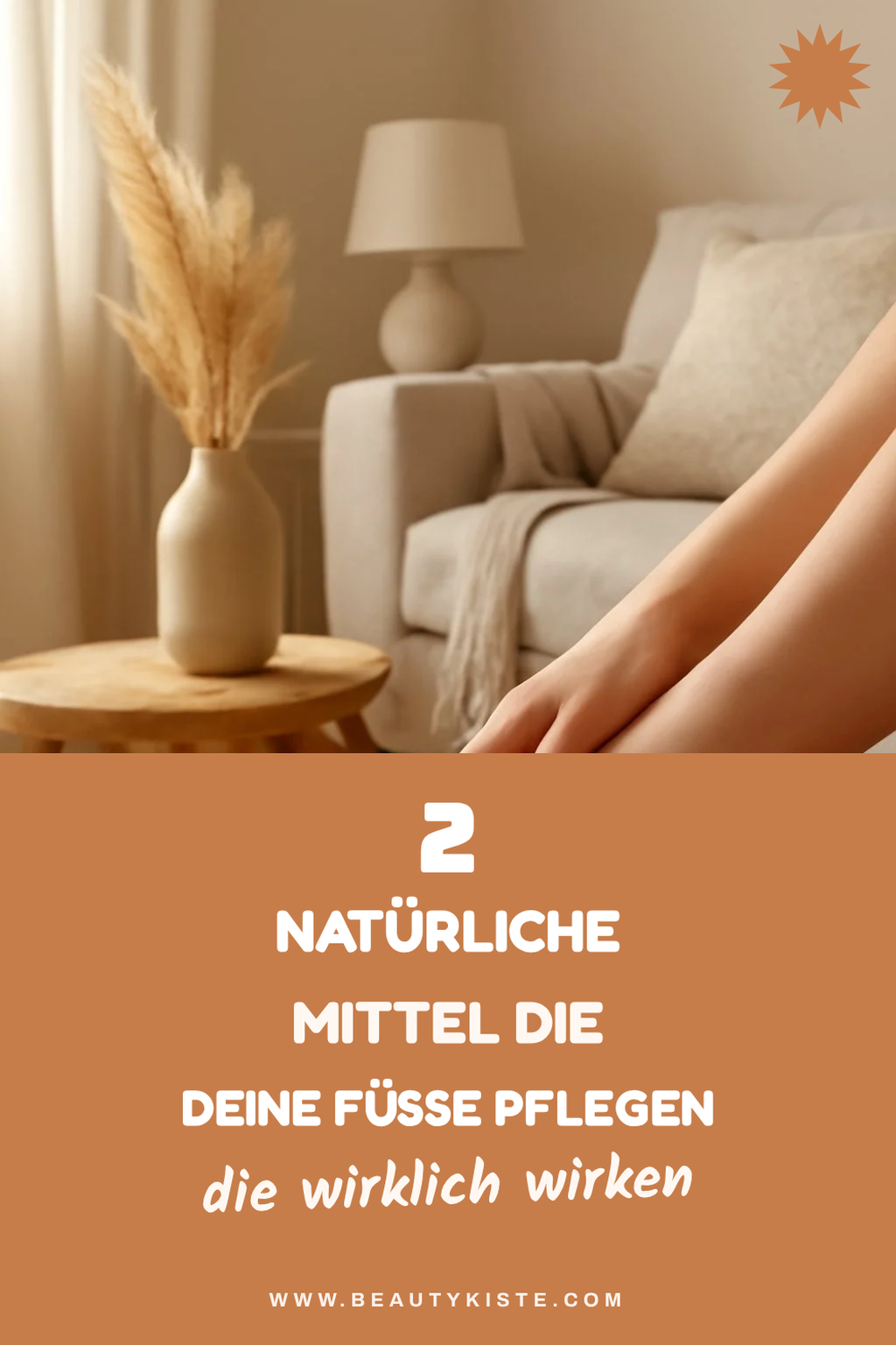 Natürliche Hornhautentferner für empfindliche Füße
