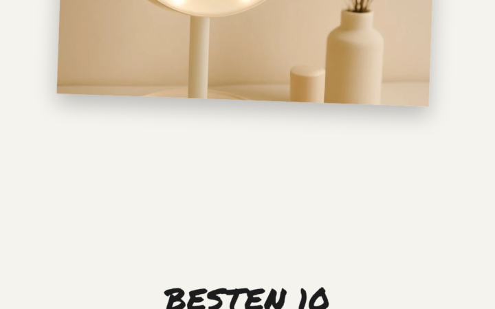 Die besten 10 Kosmetikspiegel mit Beleuchtung für deinen Sommer-Refresh 2026