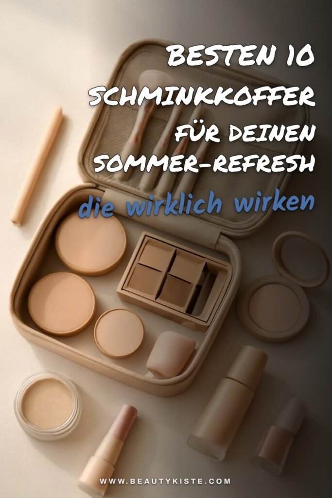 Die besten 10 Schminkkoffer für deinen Sommer-Refresh 2026