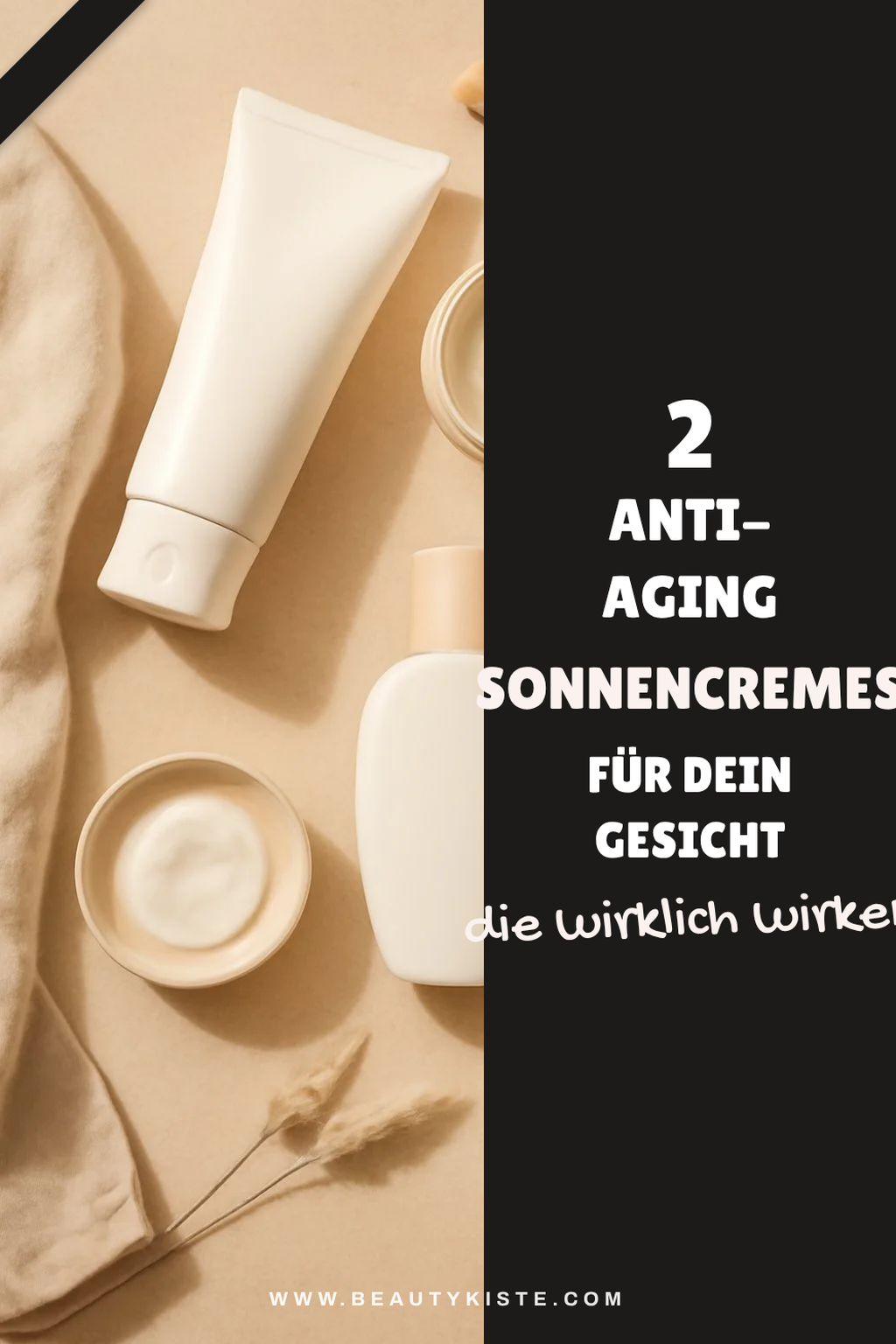 Sonnencremes mit Anti-Aging-Effekten