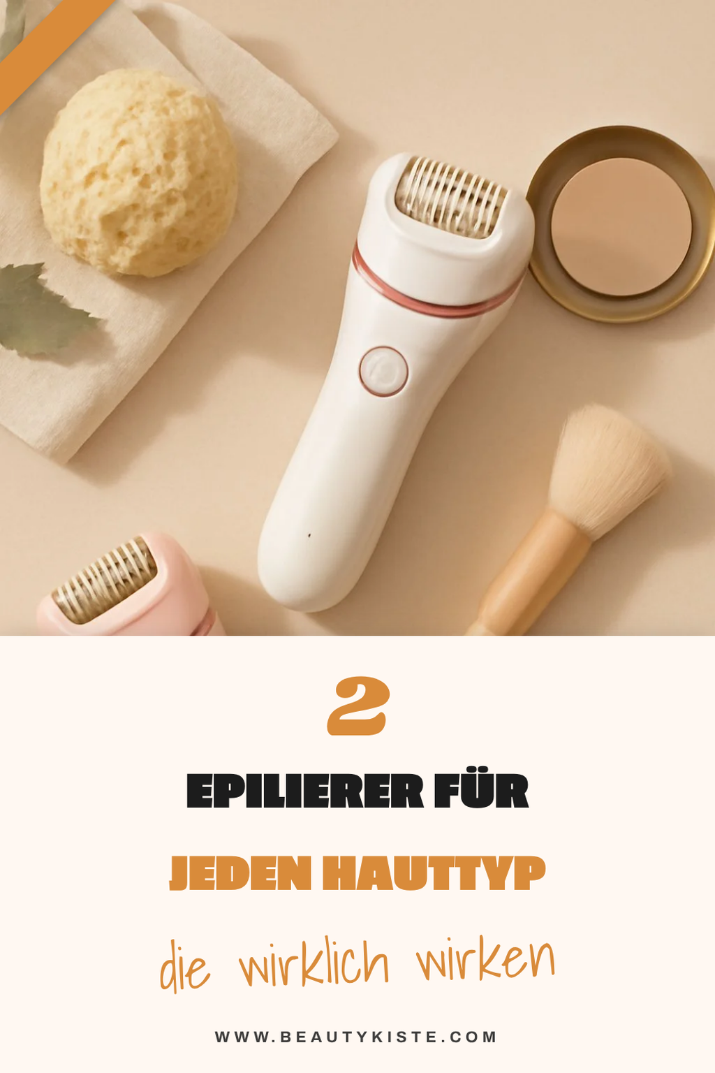 Epilierer für unterschiedliche Hauttypen