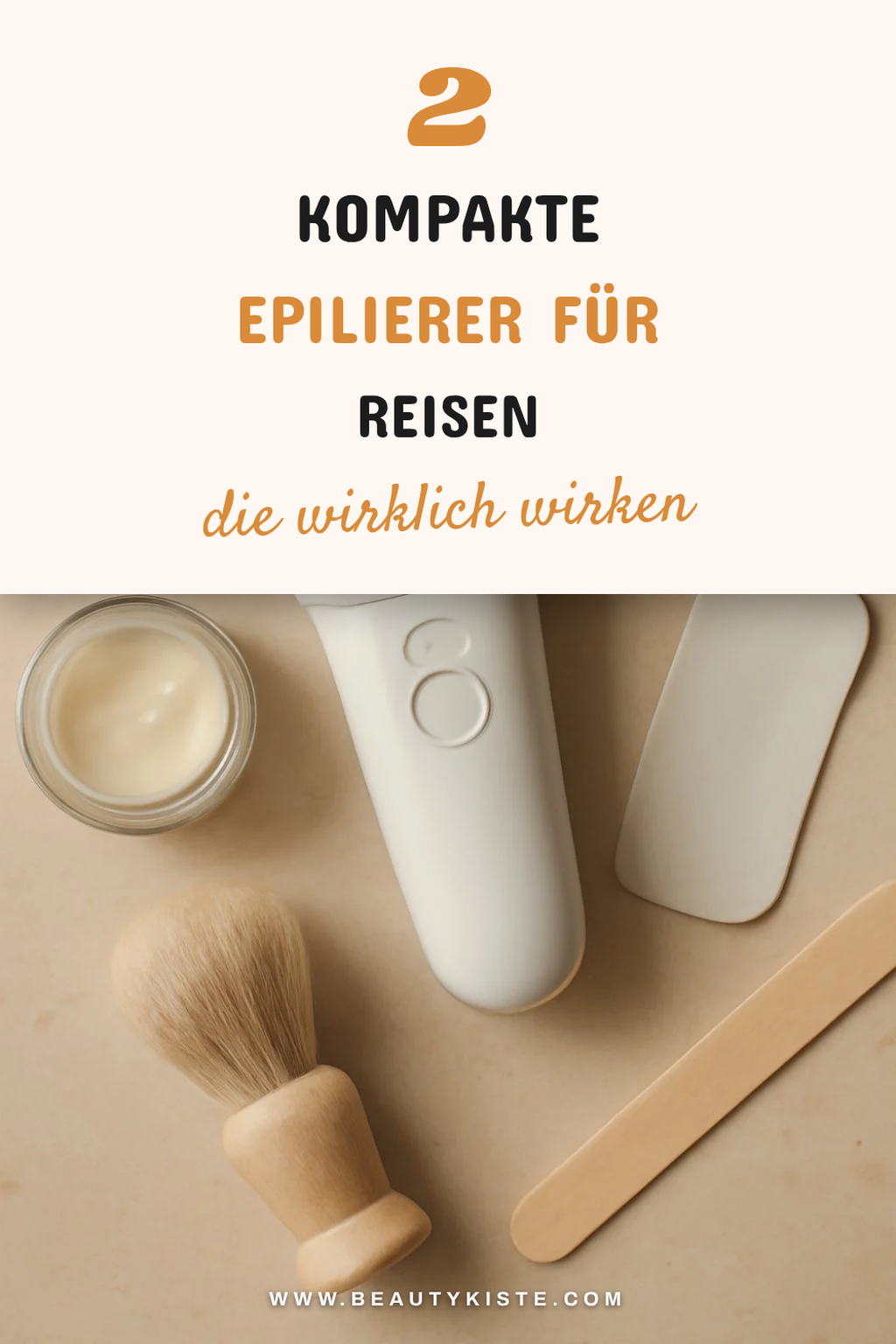 Epilierer für Reisen und Unterwegs