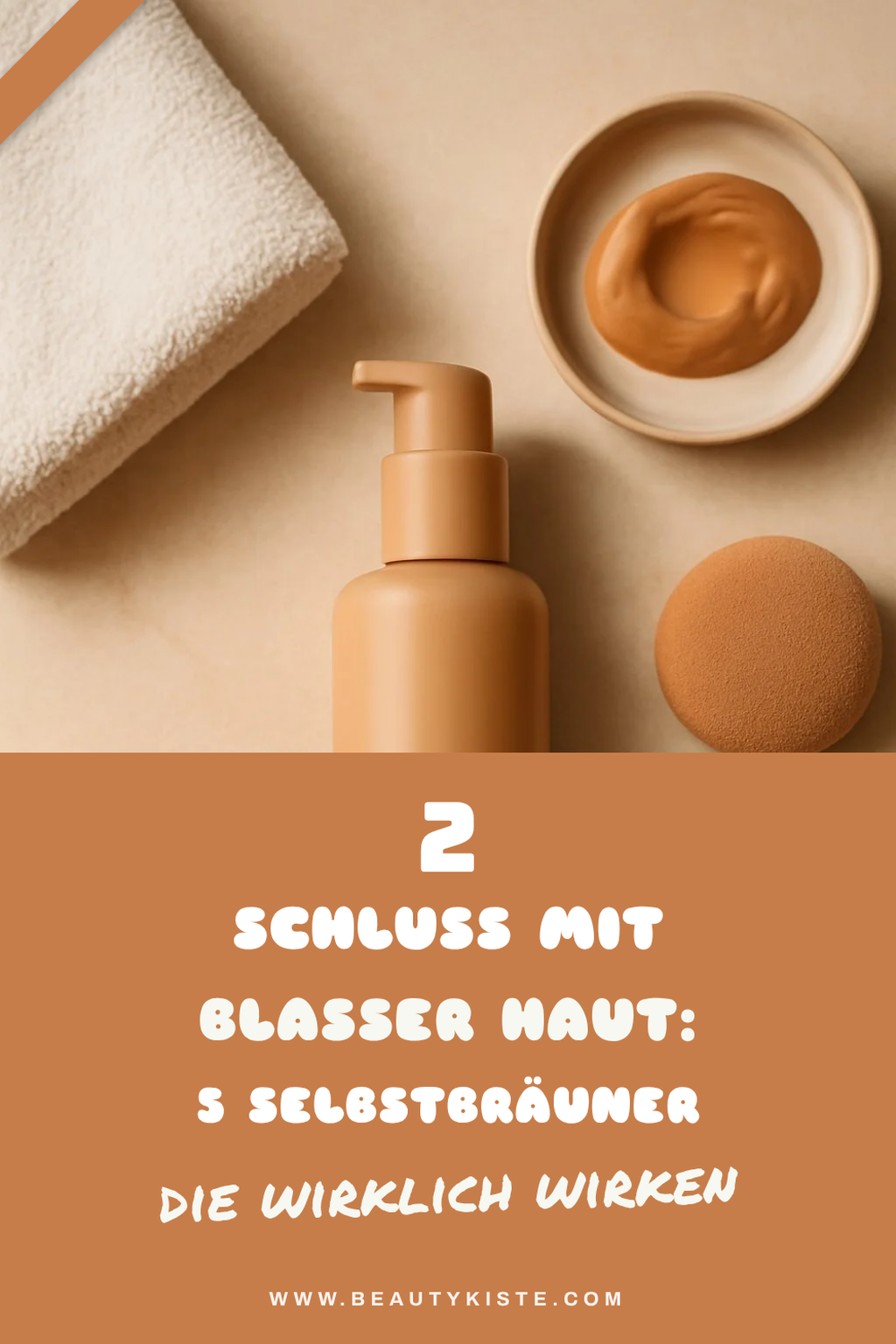 Selbstbräuner für das Gesicht