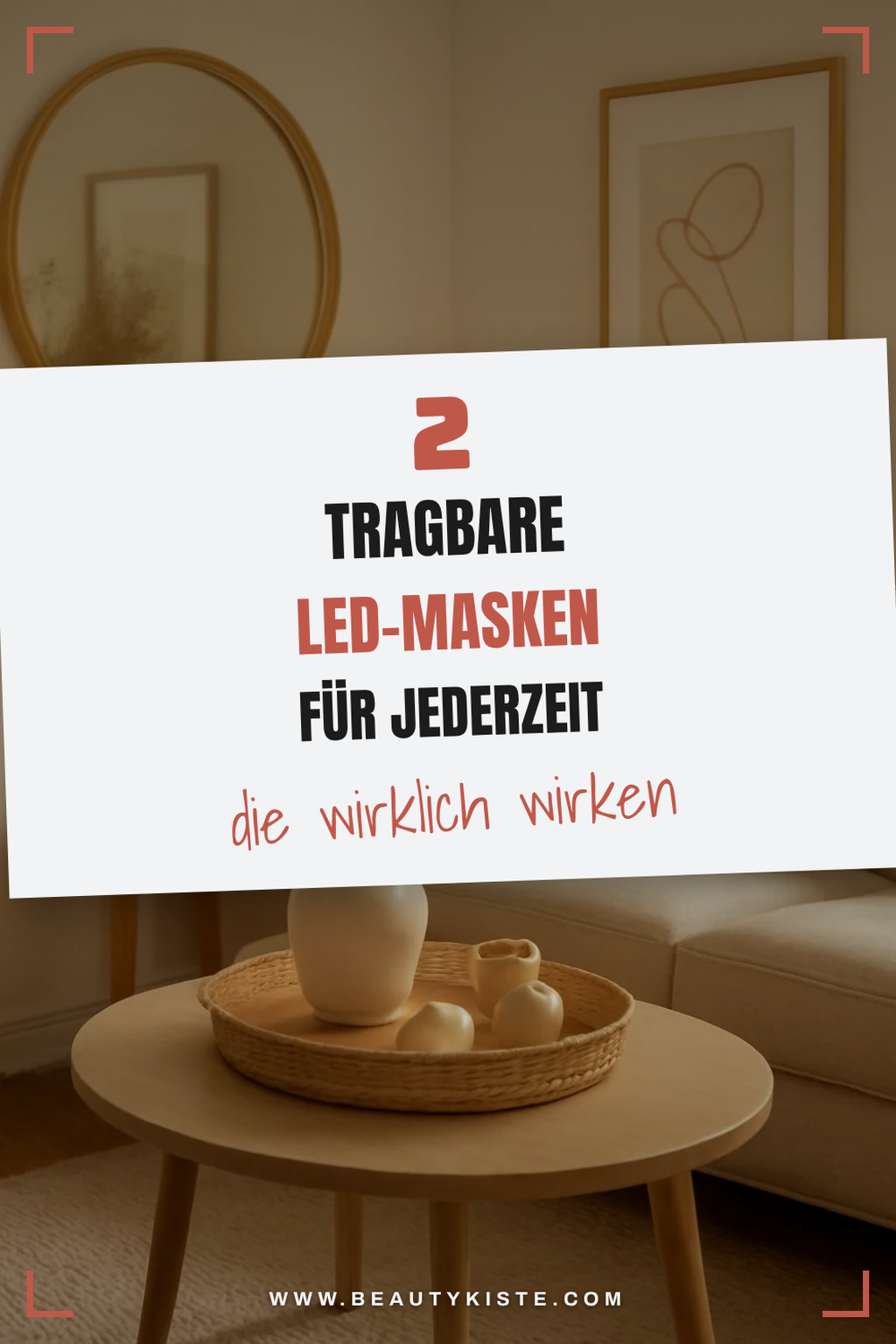 Diese 3 tragbaren LED-Masken für unterwegs